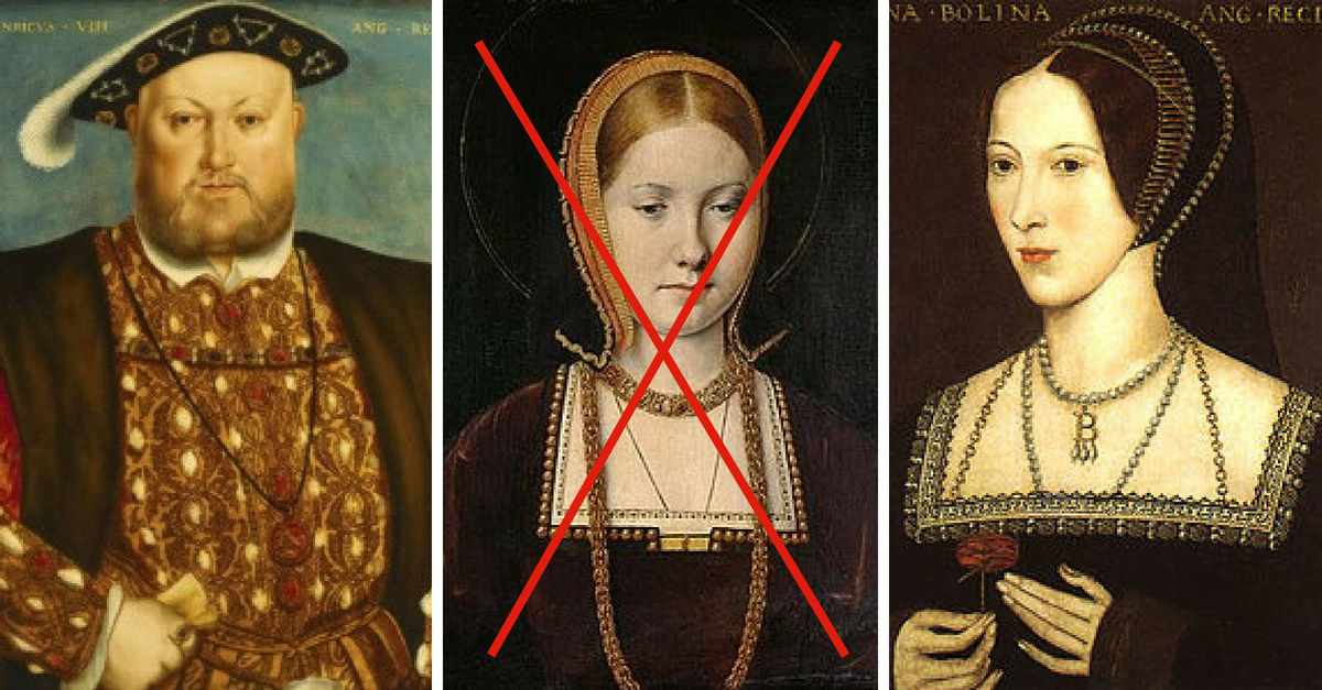 Jindřich VIII., Kateřina Aragonská, Anna Boleynová